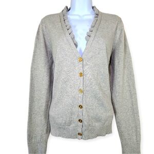 Lauren Ralph Lauren - Cotton Silk Cashmere Blend Cardigan